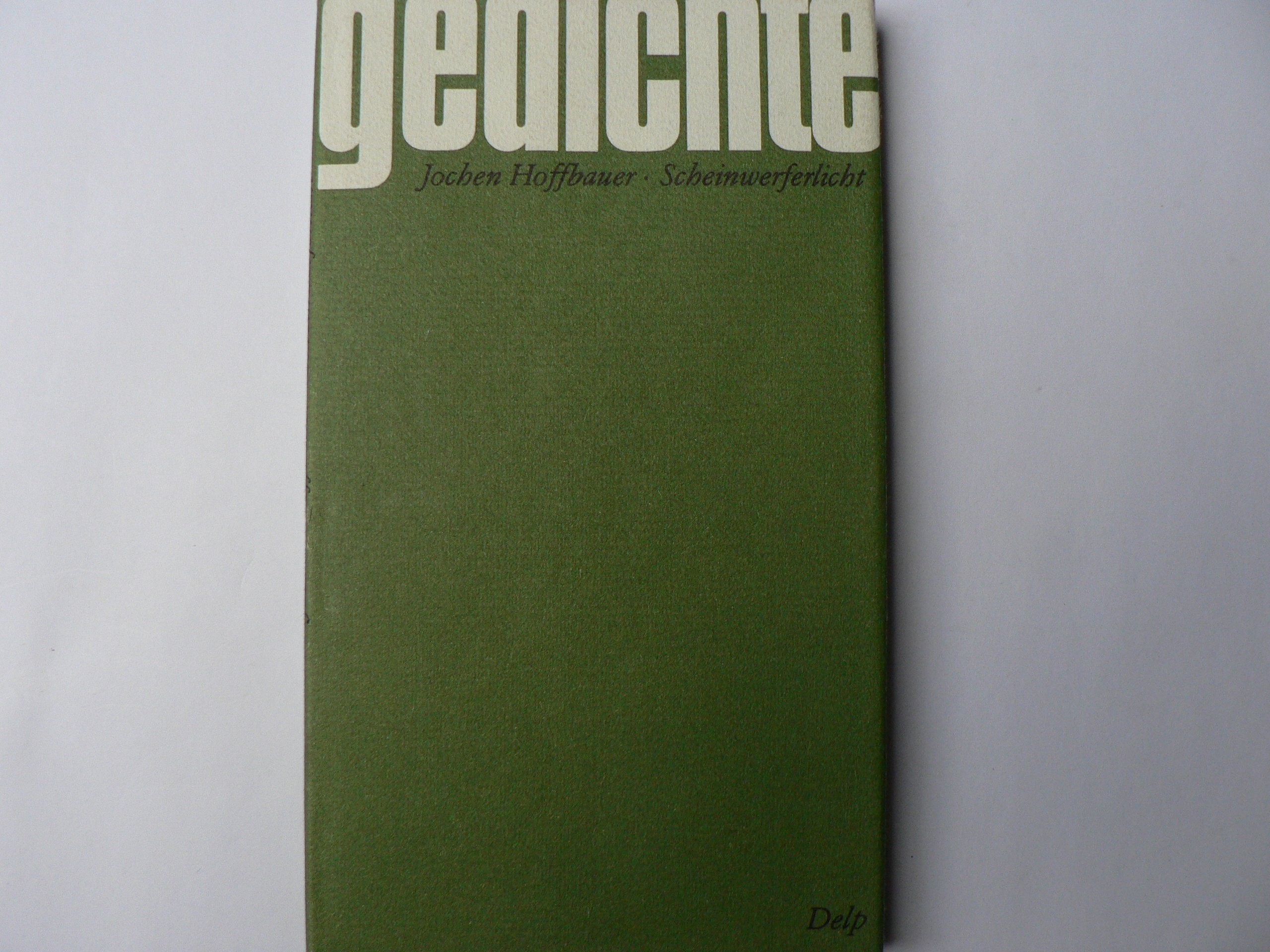 Scheinwerferlicht (Gedichte) Books
