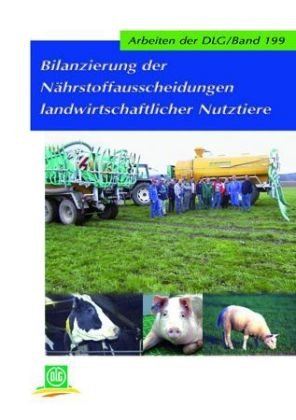 Bilanzierung der Nährstoffausscheidungen landwirtschaftlicher Nutztiere Business, Finance & Career