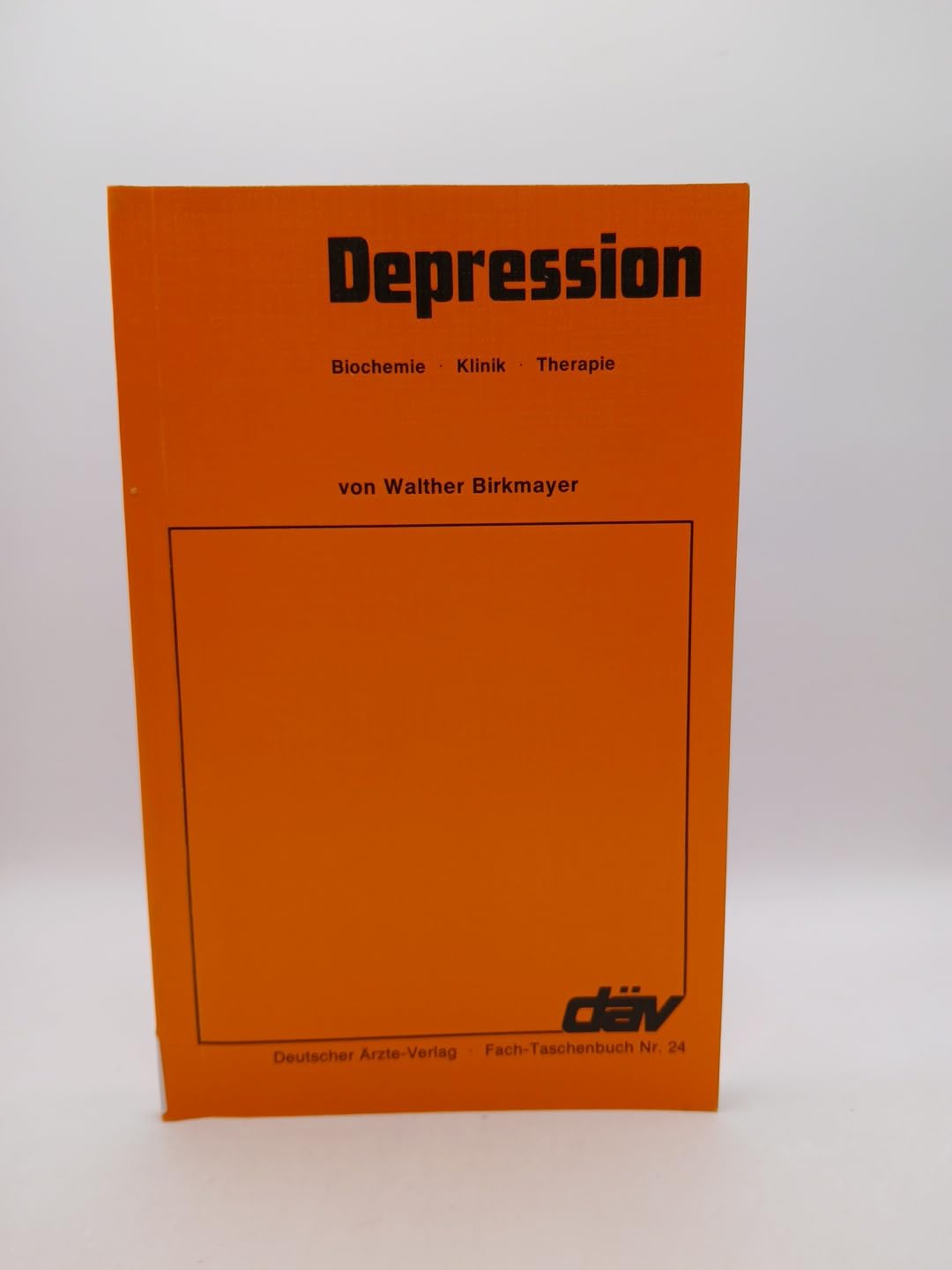 Depression (Biochemie, Klinik, Therapie) Health, Nutrition & Fitness