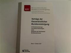 Verträge der Kassenärztlichen Bundesvereinigung: mit Sozialversicherungs- und anderen Kostenträgern sowie Richtlinien des Bundesausschusses der Ärzte und Krankenkassen Law