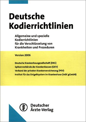 Deutsche Kodierrichtlinien 2005 Books