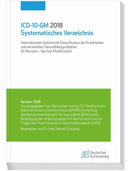 Product Image: ICD-10-GM 2018 Systematisches Verzeichnis