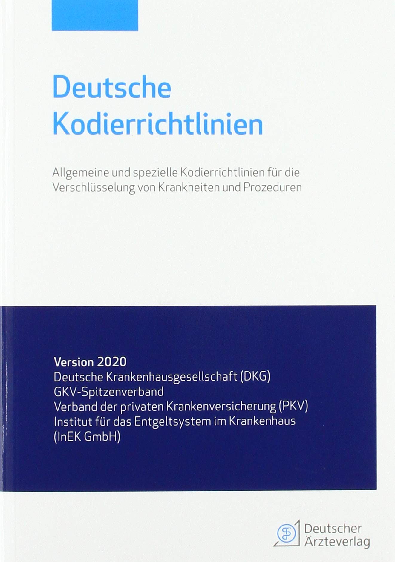 Deutsche Kodierrichtlinien 2020 Medicine Books