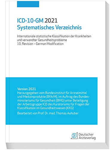 ICD-10-GM 2021 Systematisches Verzeichnis Medicine