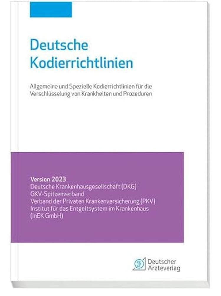 Product Image: Deutsche Kodierrichtlinien 2023