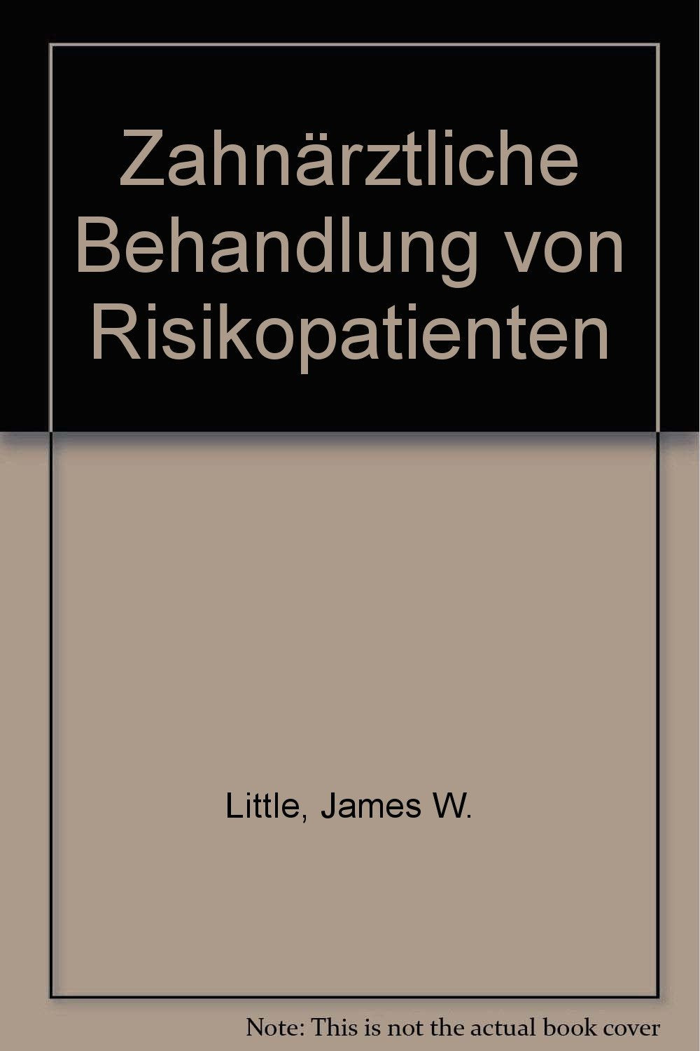 Zahnärztliche Behandlung von Risikopatienten Medicine