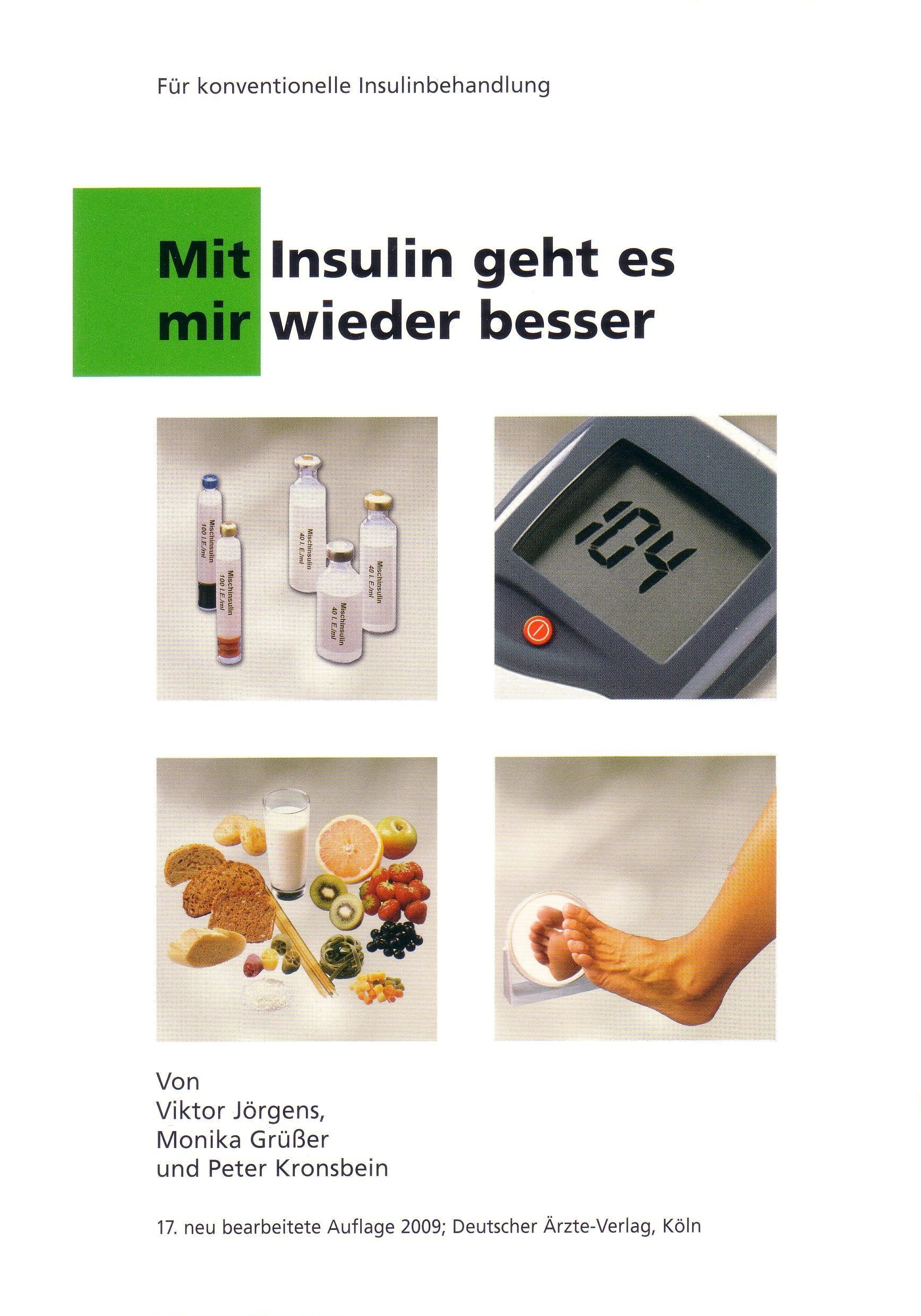 Konventionelle Insulintherapie - Verbrauchsmaterial: Behandlungs- und Schulungsprogramm für Typ 2 Diabetes mit konventioneller Insulintherapie / Verbrauchsmaterial für 10 Patienten Medicine