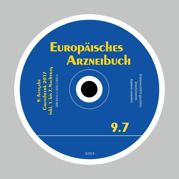 Europäisches Arzneibuch Digital, 9. Ausgabe, 7. Nachtrag: Amtliche deutsche Ausgabe (Ph. Eur. 9.7) Medicine