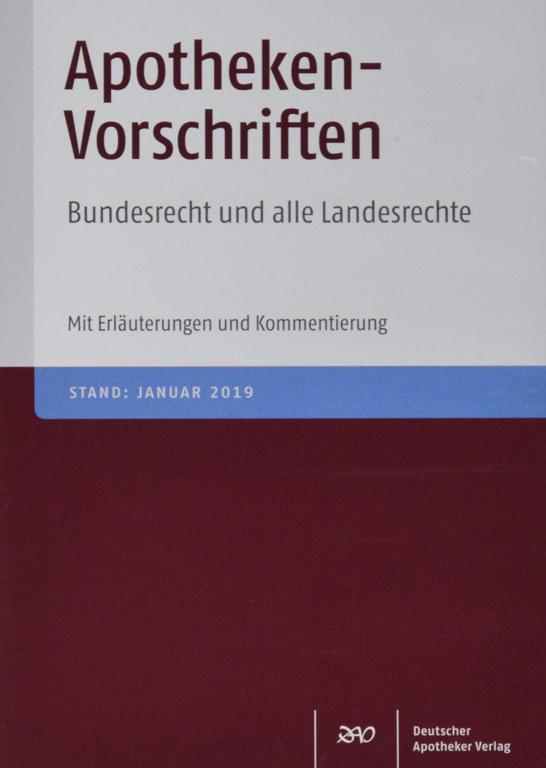 Apotheken-Vorschriften auf CD-ROM: Bundesrecht und alle Landesrechte. Mit Erläuterungen und Kommentierung Law