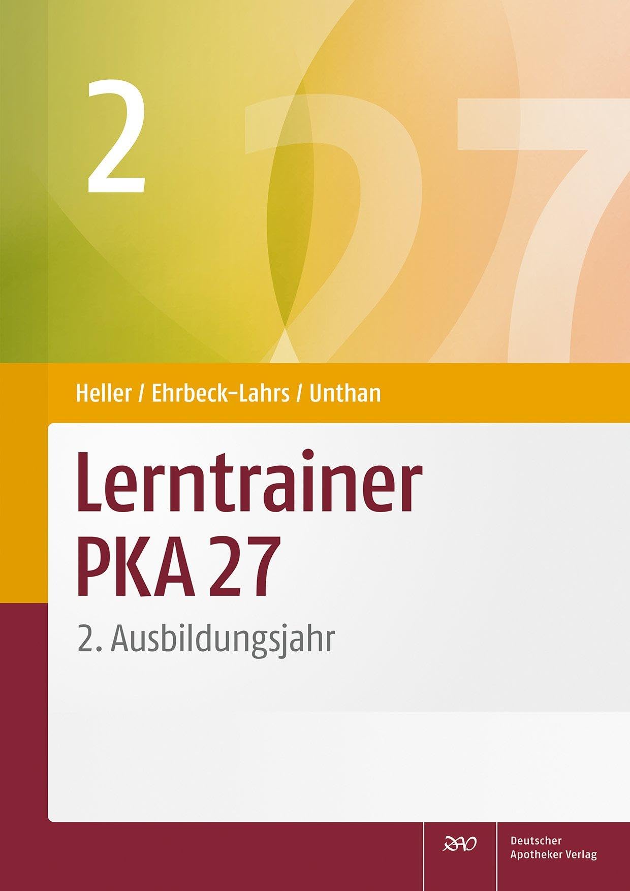Lerntrainer PKA 27 2 Medicine Books