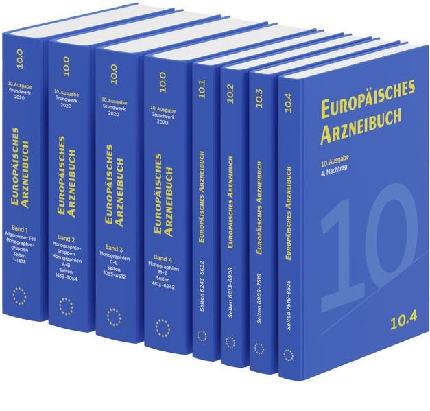 Europäisches Arzneibuch 10.0 - 10.4: Amtliche deutsche Ausgabe Medicine
