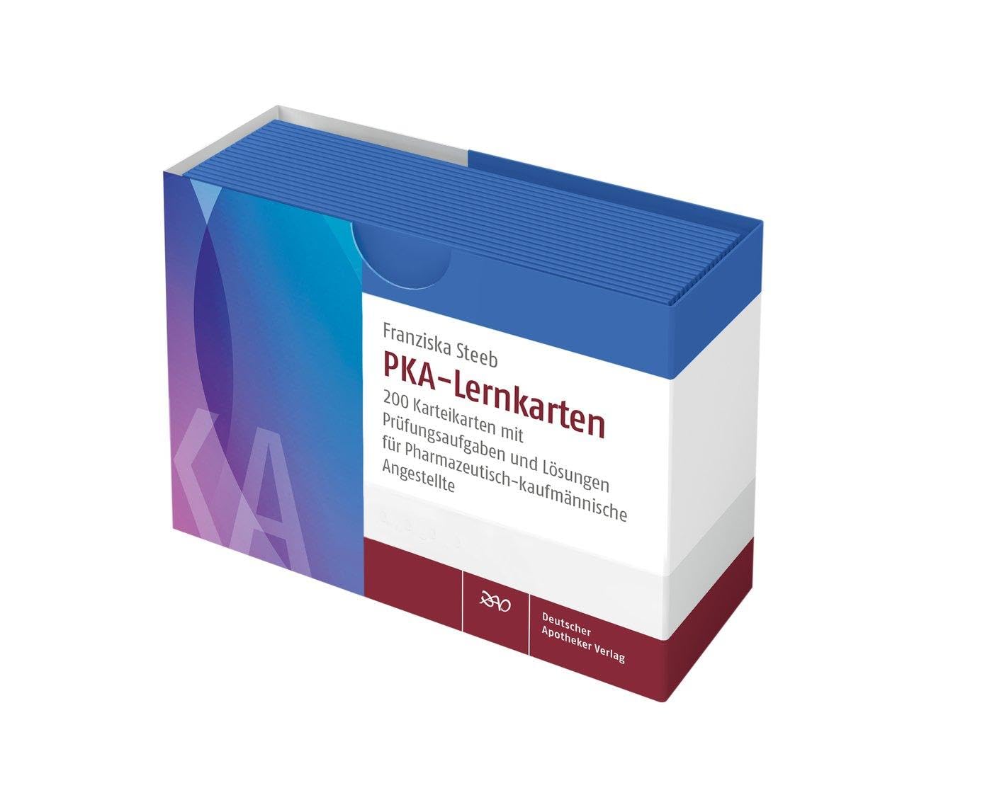 PKA-Lernkarten: 200 Karteikarten mit Prüfungsaufgaben und Lösungen für Pharmazeutisch-kaufmännische Angestellte Medicine