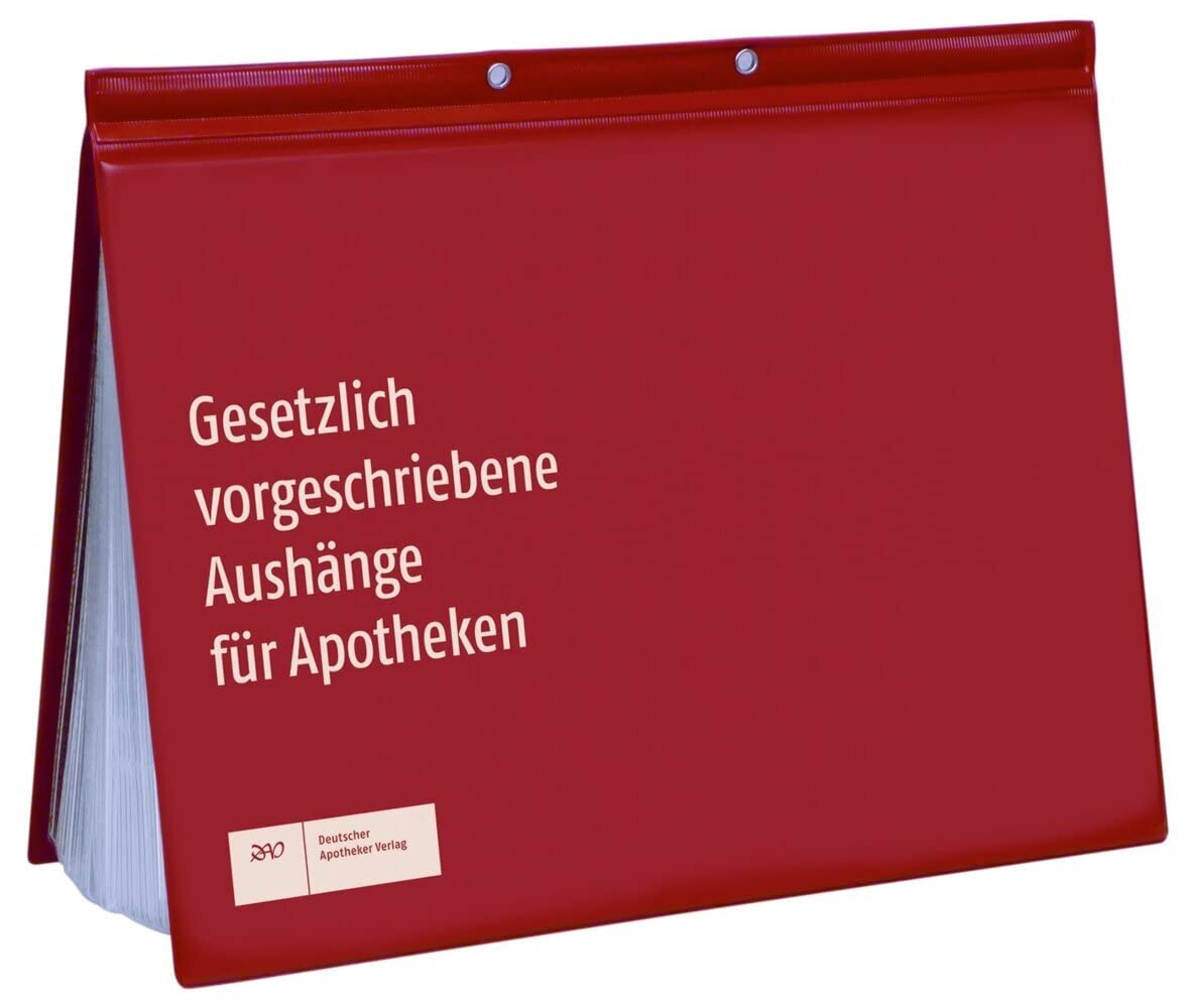 Gesetzlich vorgeschriebene Aushänge für Apotheken Medicine