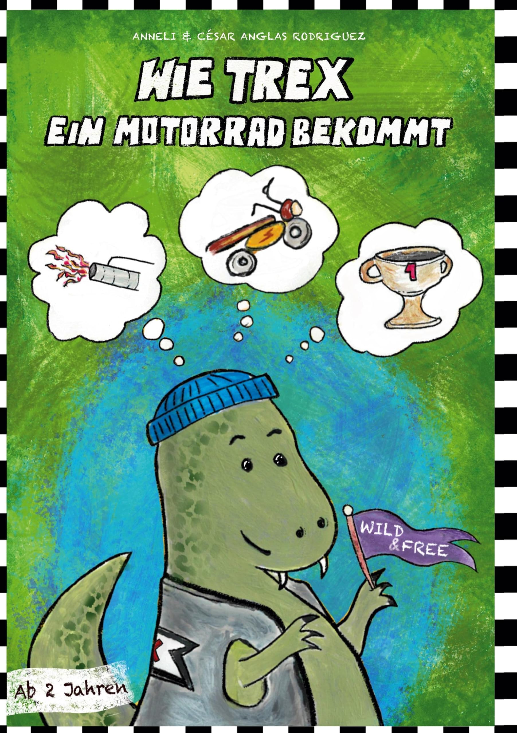 Wie Trex ein Motorrad bekommt Children's books
