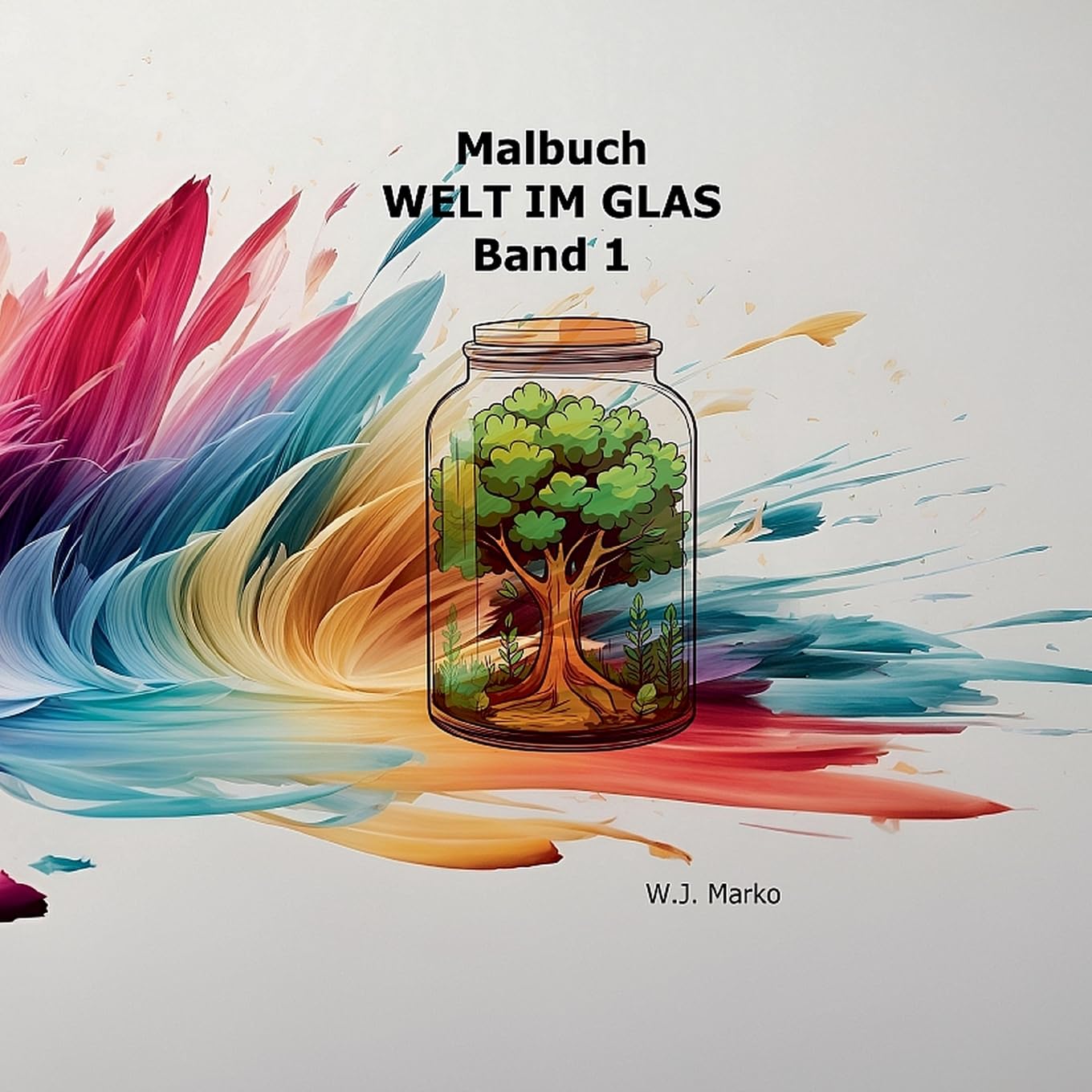 Malbuch Welt im Glas Band 1 Hobbies & Crafts