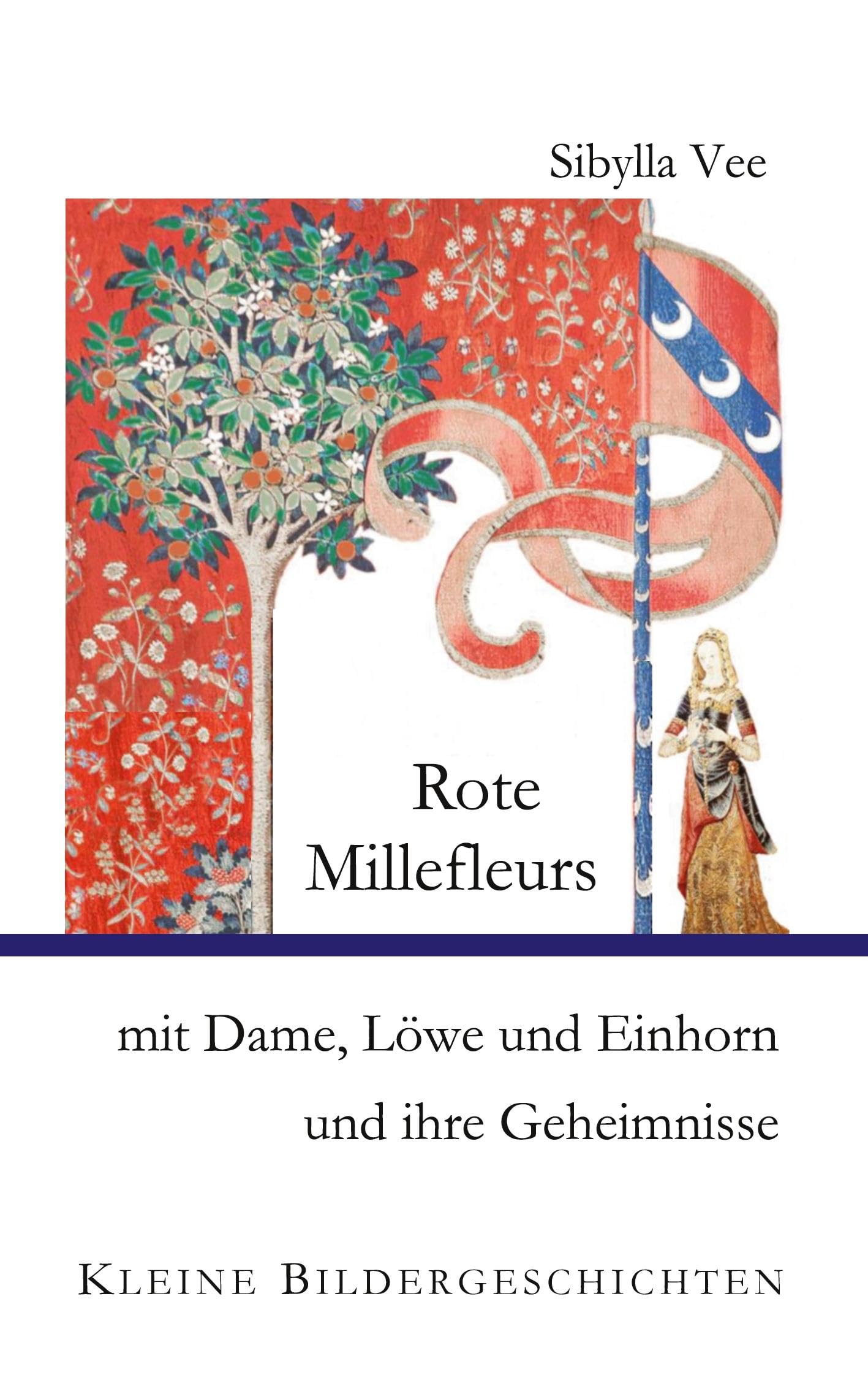 Rote Millefleurs mit Dame, Löwe und Einhorn und ihre Geheimnisse Film, Art & Culture