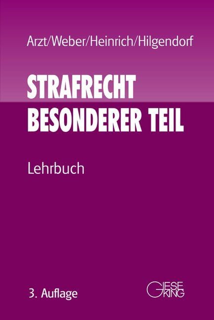 Product Image: Strafrecht, Besonderer Teil
