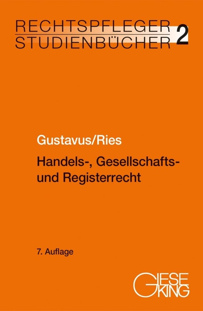 Handels-, Gesellschafts- und Registerrecht Law