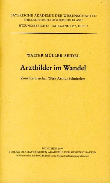 Arztbilder Im Wandel: Zum Literarischen Werk Arthu book