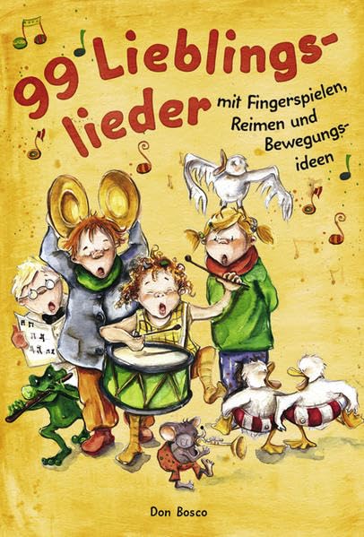 99 Lieblingslieder: Mit Fingerspielen, Reimen und Bewegungsideen Sheet Music