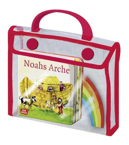 Sieben Kinderbibel-Geschichten aus dem Alten Testament: 7 Mini-Bücher und ein buntes Arche-Noah-Mobile: Wie Himmel und Erde entstanden; Noahs Arche; ... Frau; Elija in der Wüste; Jona läuft weg Non-fiction