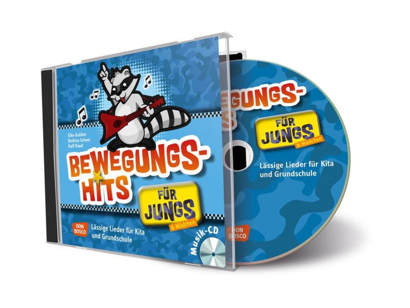 Bewegungshits für Jungs - Audio-CD Sheet Music