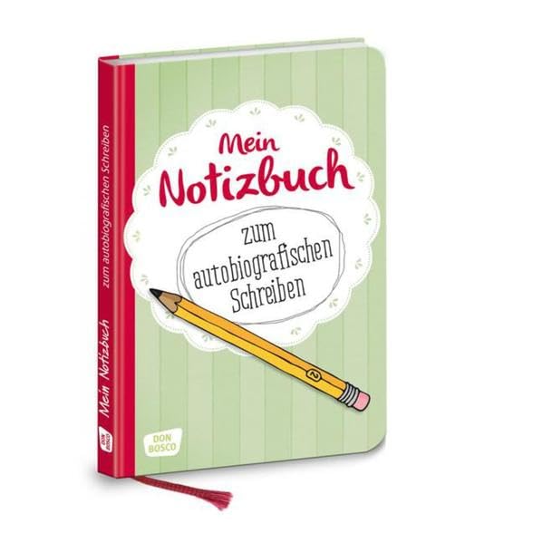 Mein Notizbuch zum autobiografischen Schreiben: Mit Lesebändchen und liniertem/kariertem Einlegeblatt book