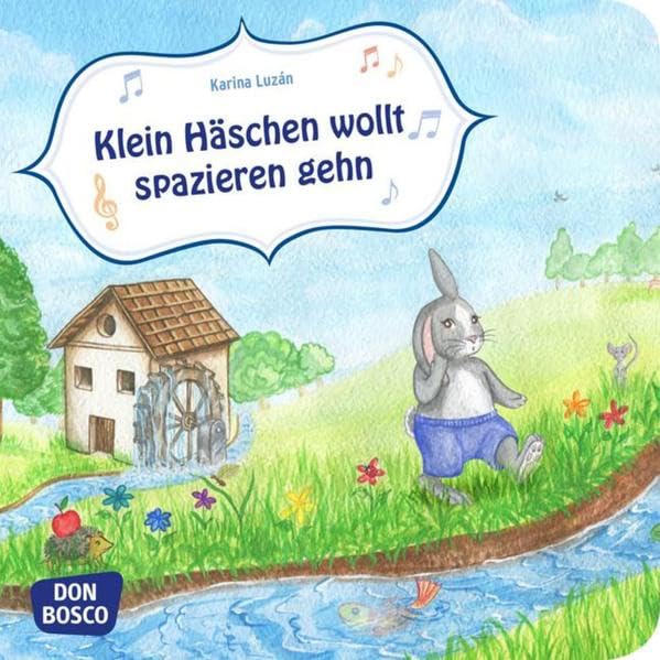 Klein Häschen wollt spazieren gehn. Mini-Bilderbuch.: Don Bosco Minis: Spiellieder. (Musikalische Bilderbuchgeschichten) Non-fiction