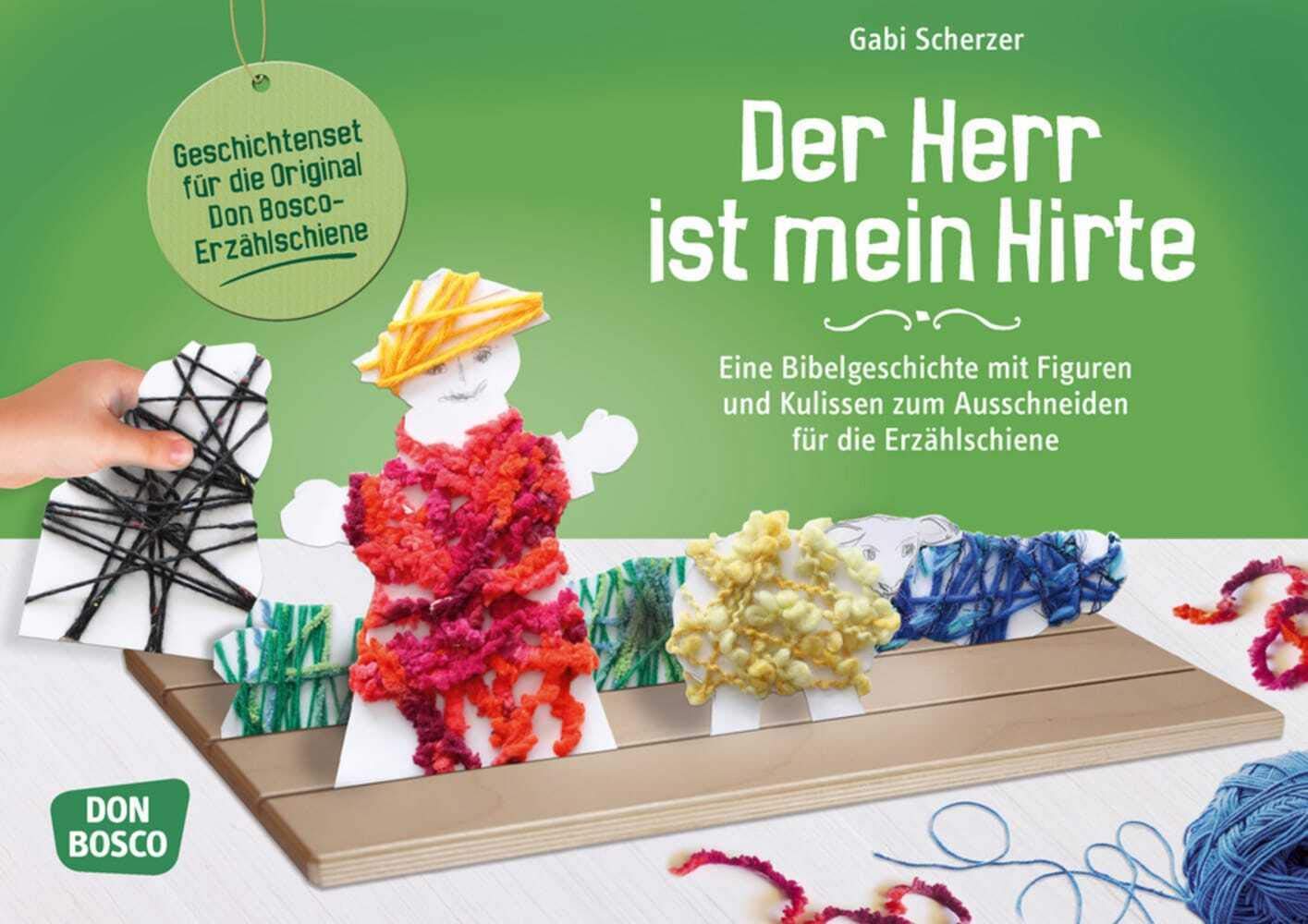 Der Herr ist mein Hirte. Erzählschienen-Figurenset: Bibelgeschichte zum Basteln, Gestalten und Erzählen. Religionspädagogik im Kindergarten ... Basteln, Gestalten und Erzählen) Film, Art & Culture