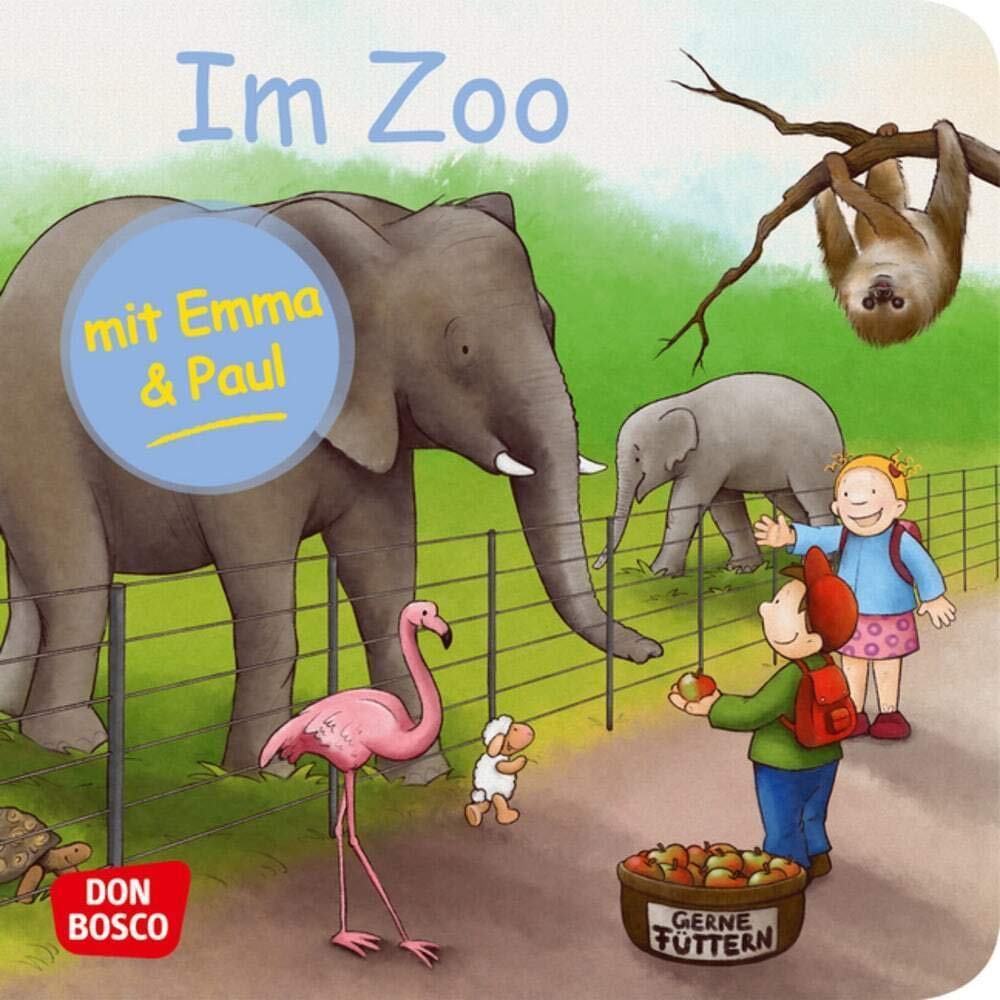 Im Zoo mit Emma und Paul. Mini-Bilderbuch. Don Bosco Minis: Mit kleinen Kindern durchs Jahr. (Mein allererstes Mini-Bilderbuch) Non-fiction