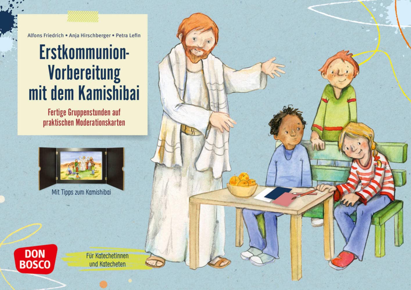 Erstkommunion-Vorbereitung mit dem Kamishibai: Fertige Gruppenstunden auf praktischen Moderationskarten. Für Katecheten. Biblische Geschichten und ... Erstkommunionkurs: Erstbeichte und Kommunion) Education & Training