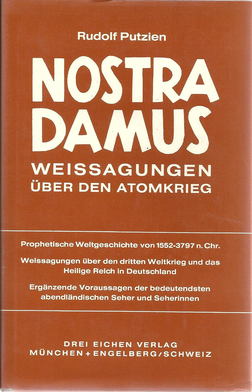 Product Image: Nostra Damus. Weissagungen über den Atomkrieg