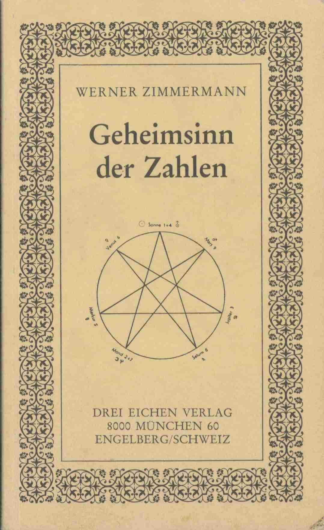 Geheimsinn der Zahlen Second hand books on Religion & Esotericism
