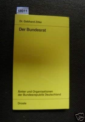 Der Bundesrat (Ämter und Organisationen der Bundesrepublik Deutschland) Law