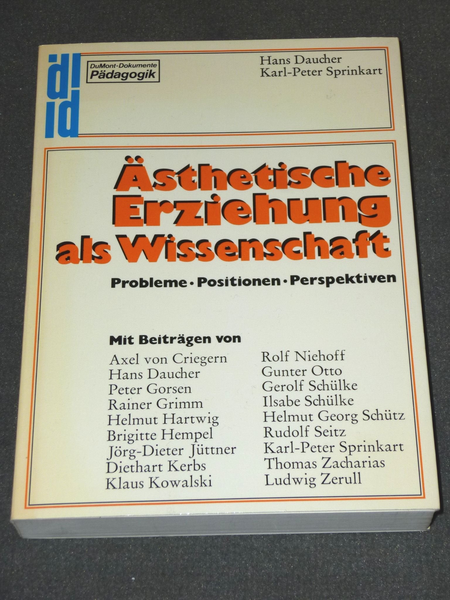 Ästhetische Erziehung als Wissenschaft. Probleme. Positionen. Perspektiven Film, Art & Culture