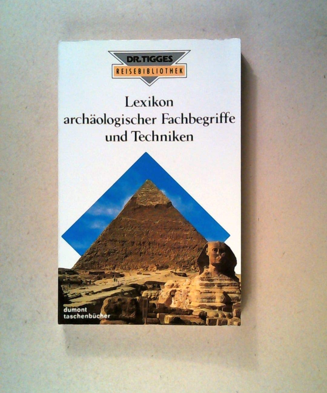DuMont's Lexikon der archäologischen Fachbegriffe und Techniken (DUMONT Taschenbücher) Learning & Reference