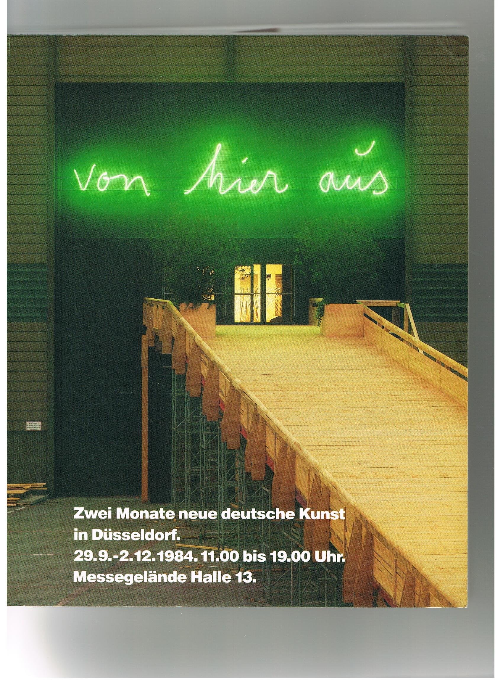 Von hier aus: Zwei Monate neue deutsche Kunst in Düsseldorf Books