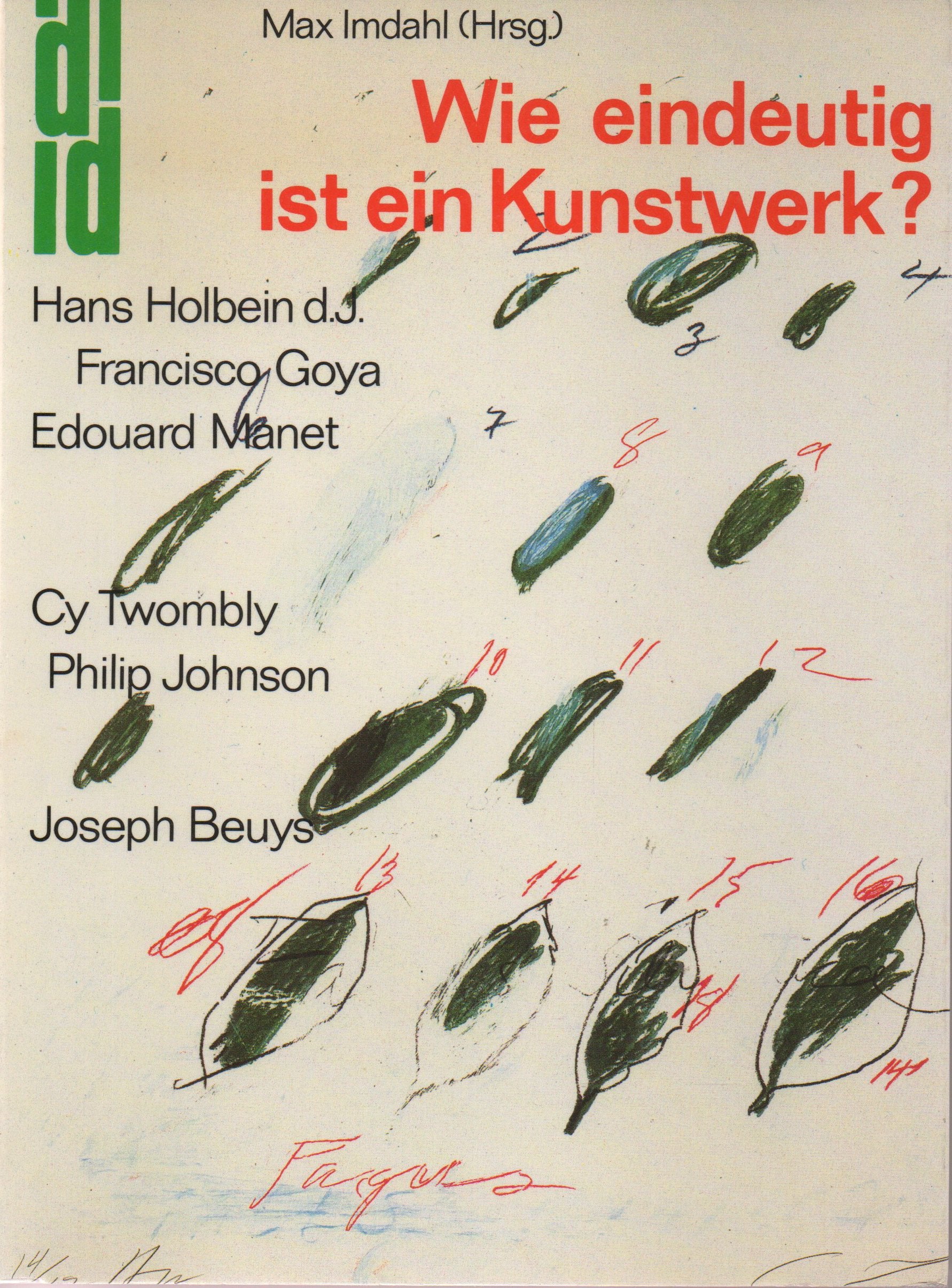 Wie eindeutig ist ein Kunstwerk? Second-hand books on film, art and culture