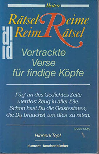 Rätsel-Reime Reim-Rätsel: Vertrackte Verse für findige Köpfe (DUMONT Taschenbücher) Books