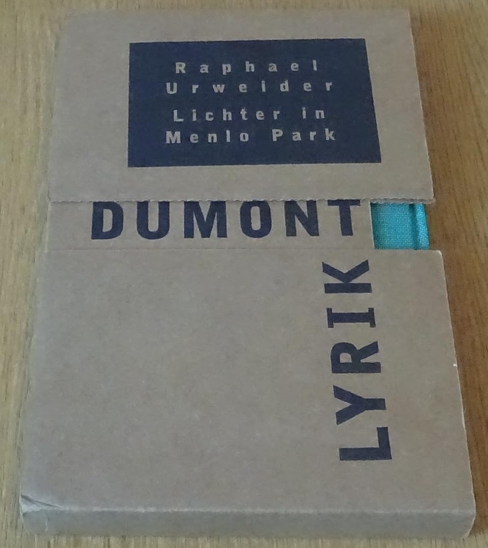 Lichter in Menlo Park: Gedichte (DUMONT Literatur) Books