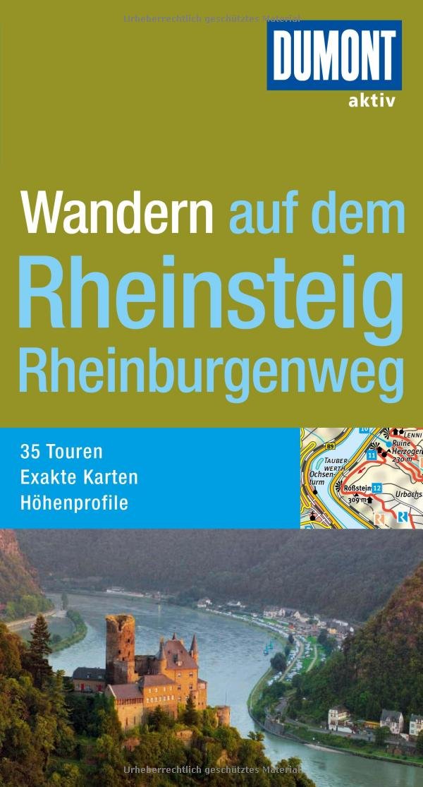DuMont Wanderführer Wandern auf dem Rheinsteig Leisure, Home & Garden