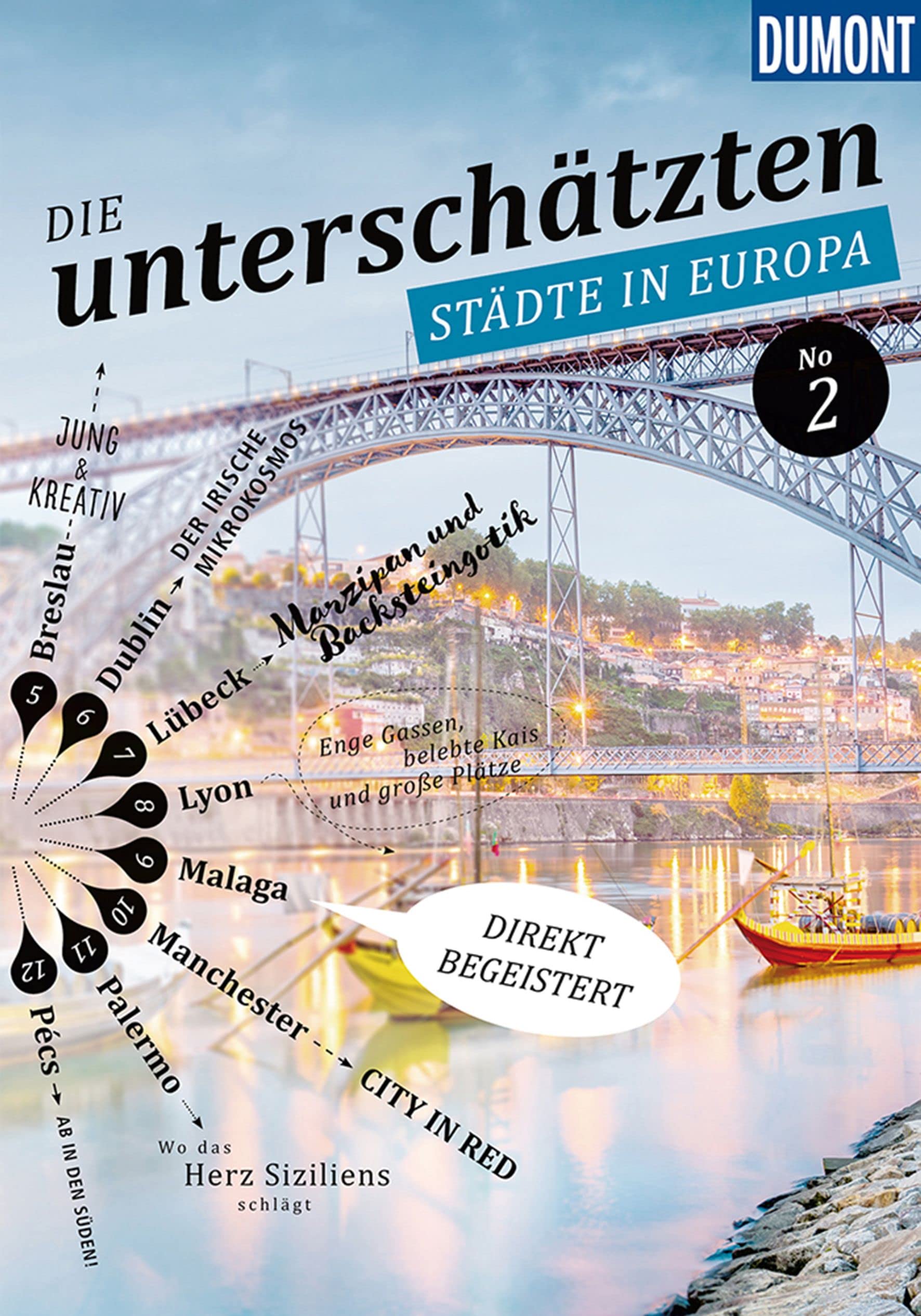 DUMONT Bildband Die unterschätzten Städte in Europa No. 2 Leisure, Home & Garden