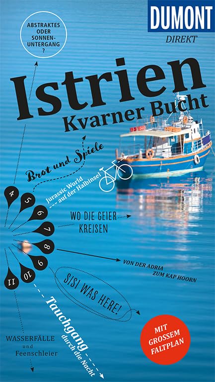 Product Image: DuMont direkt Reiseführer Istrien, Kvarner Bucht
