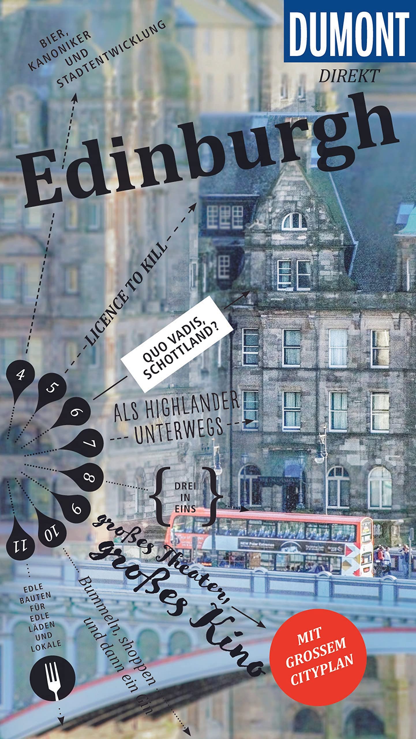 DuMont direkt Reiseführer Edinburgh Leisure, Home & Garden Books