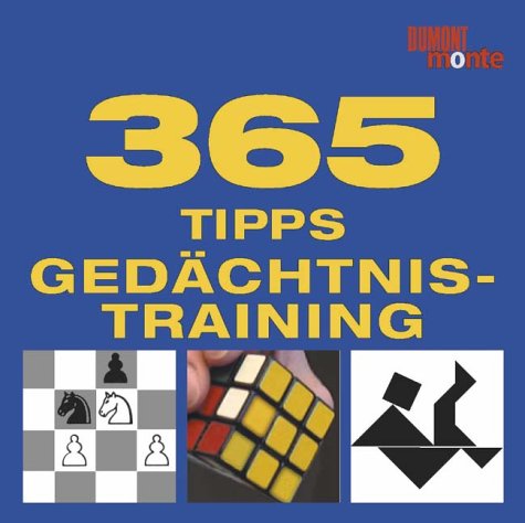 365 Tipps Gedächtnistraining (monte von DUMONT) Business, Finance & Career