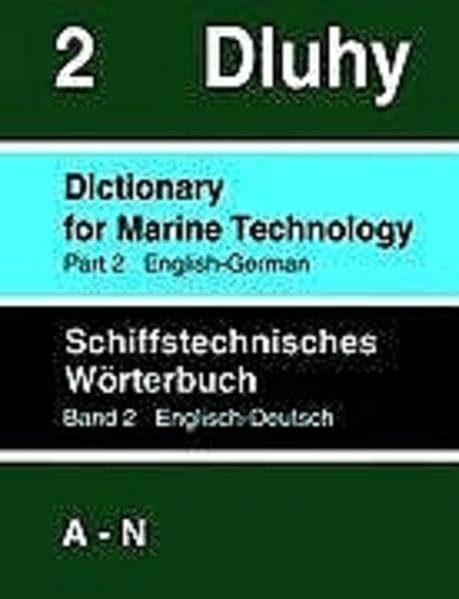 Product Image: Schiffstechnisches Wörterbuch Eng. - Dtsch.