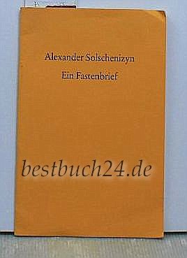 Ein Fastenbrief an den Allrussischen Patriarchen Pimen Books