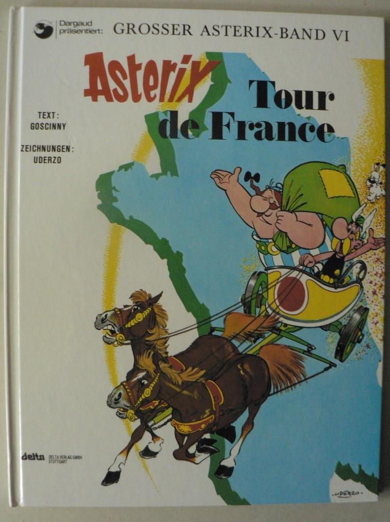 Asterix HC 06 Tour de France Manga