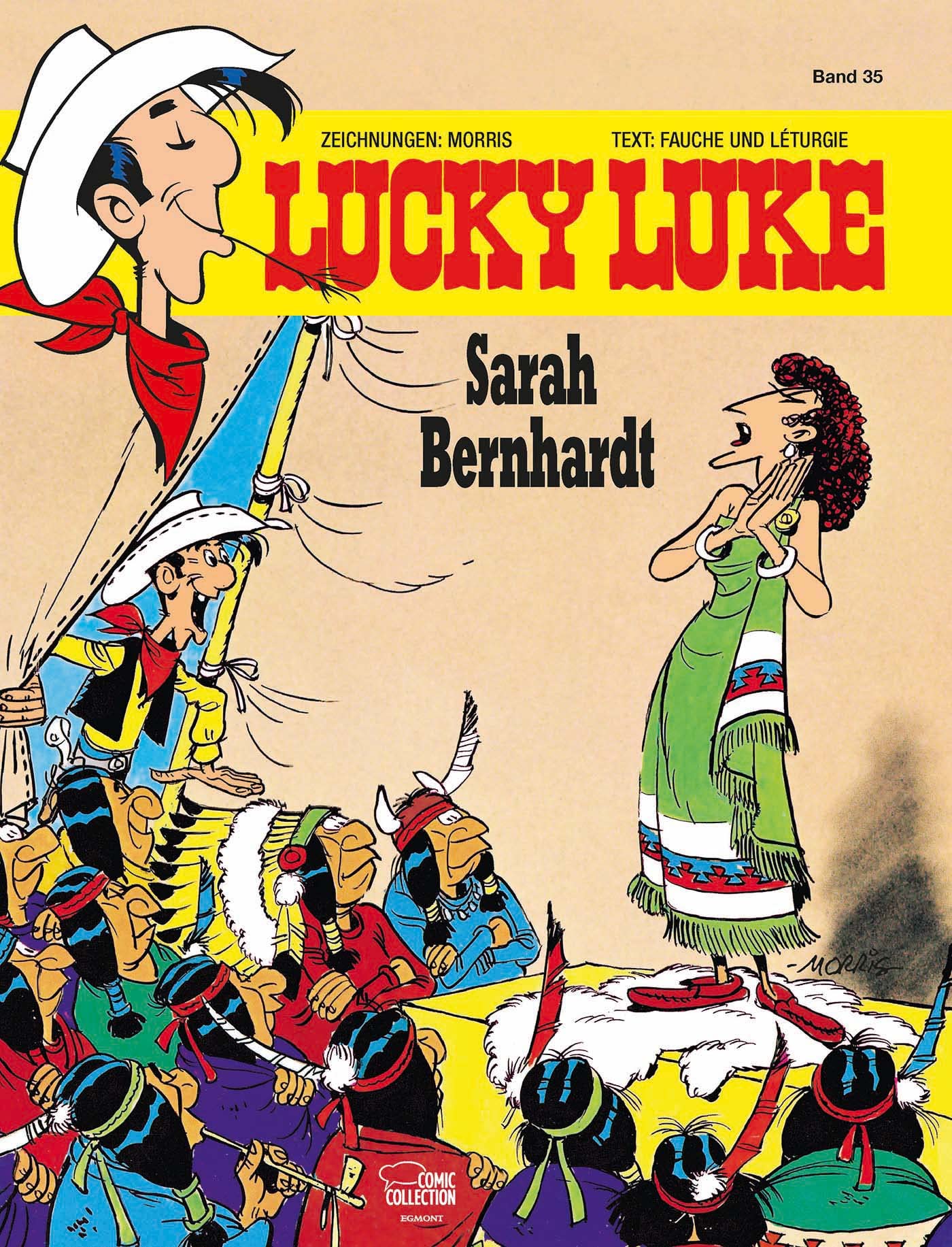 Lucky Luke 35 - Sarah Bernhardt Manga