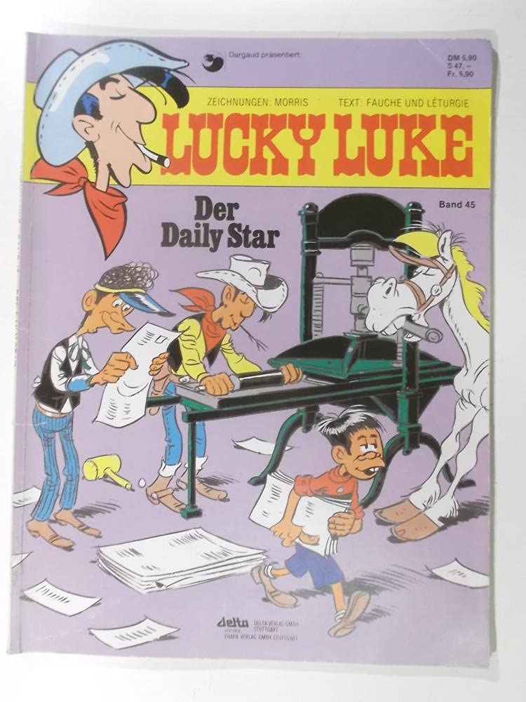 Lucky Luke, Bd.45, Der Daily Star Manga
